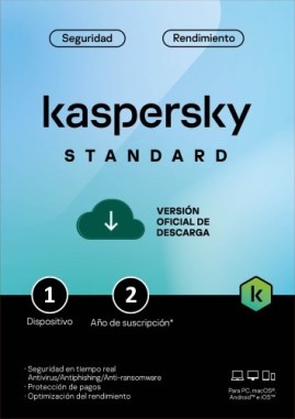 Kaspersky Standard Para 1 PC por 2 Años